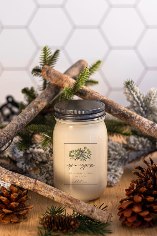 Aspen Cypress Classic Candle