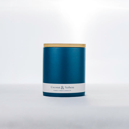 Coconut & Verbena Single Wick Ceramic