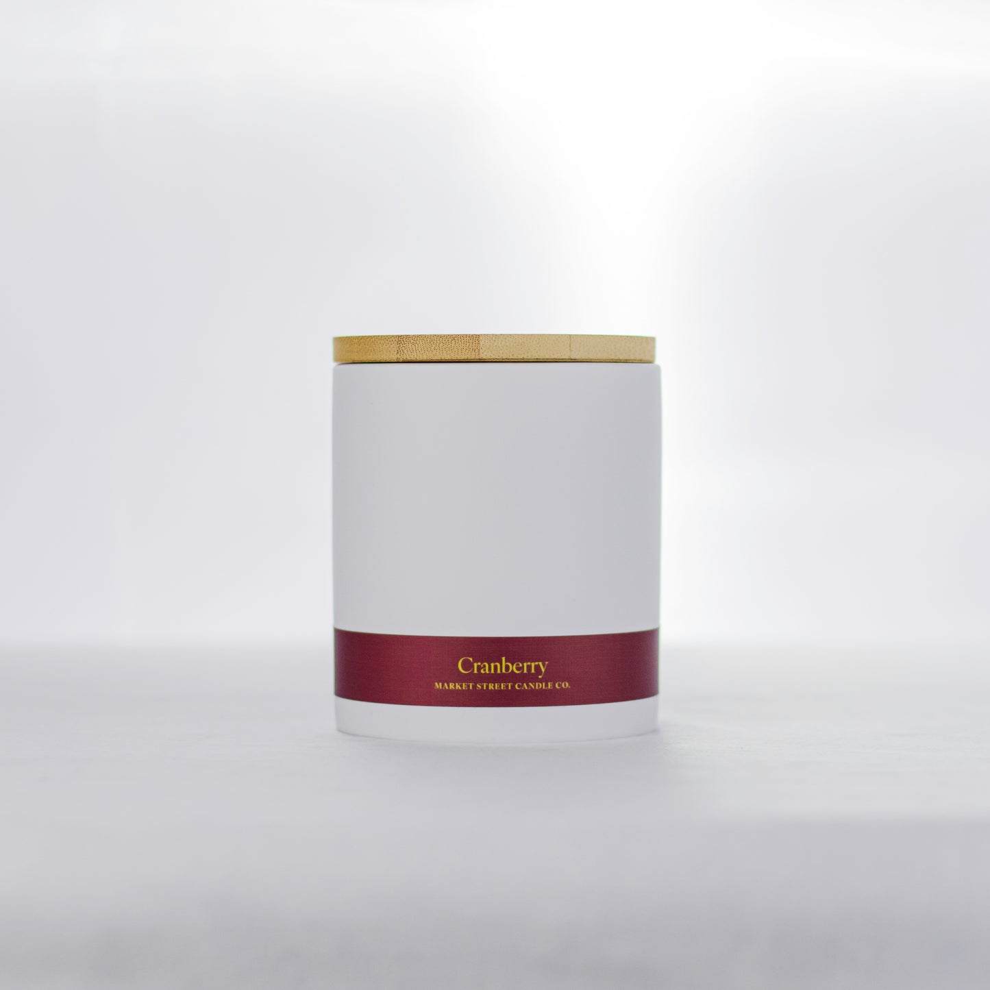 Cranberry Single Wick Ceramic