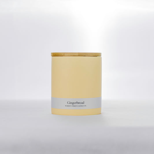 Gingerbread Single Wick Ceramic