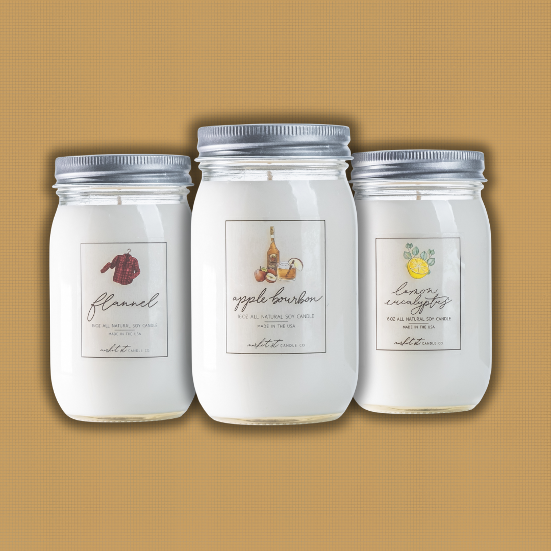 Glow-to Classic Candle Trio