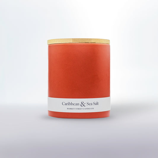 Caribbean & Sea Salt Single Wick Ceramic