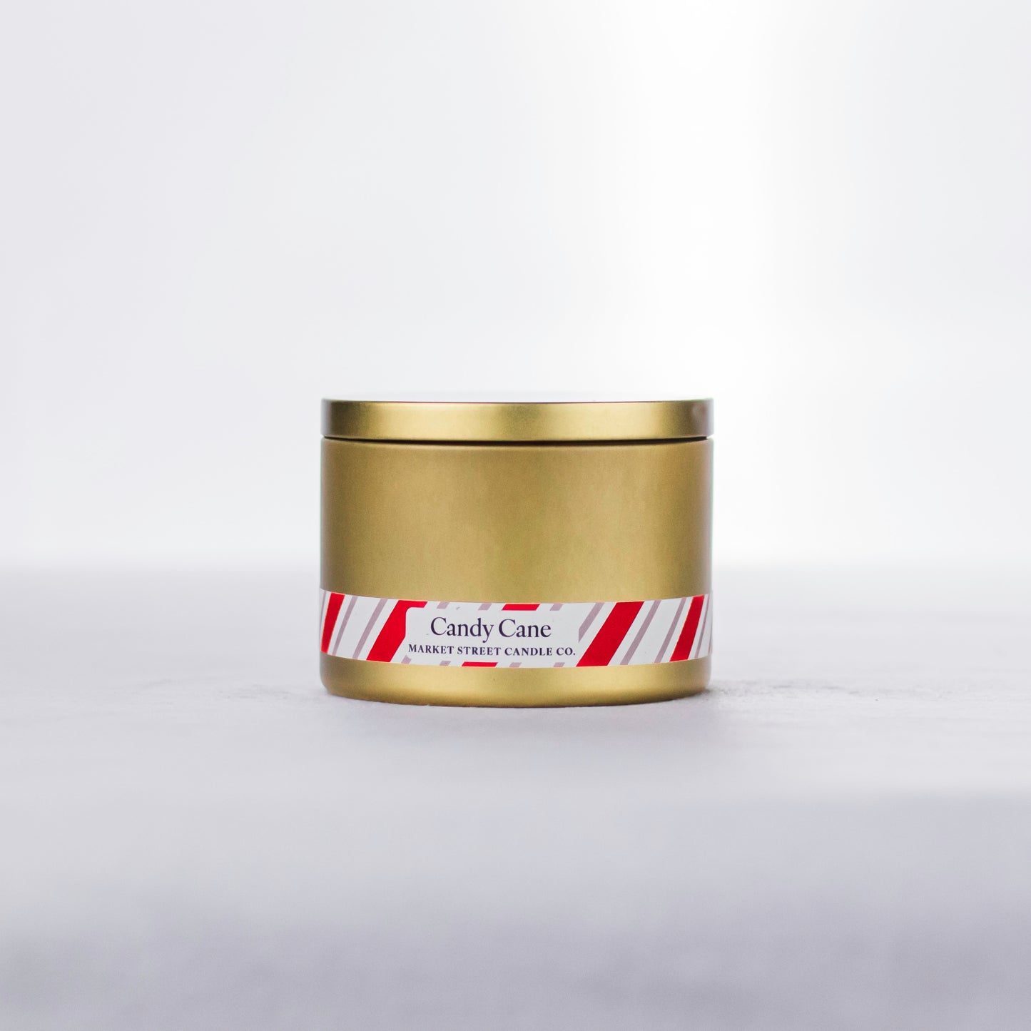 Candy Cane Travel Tin