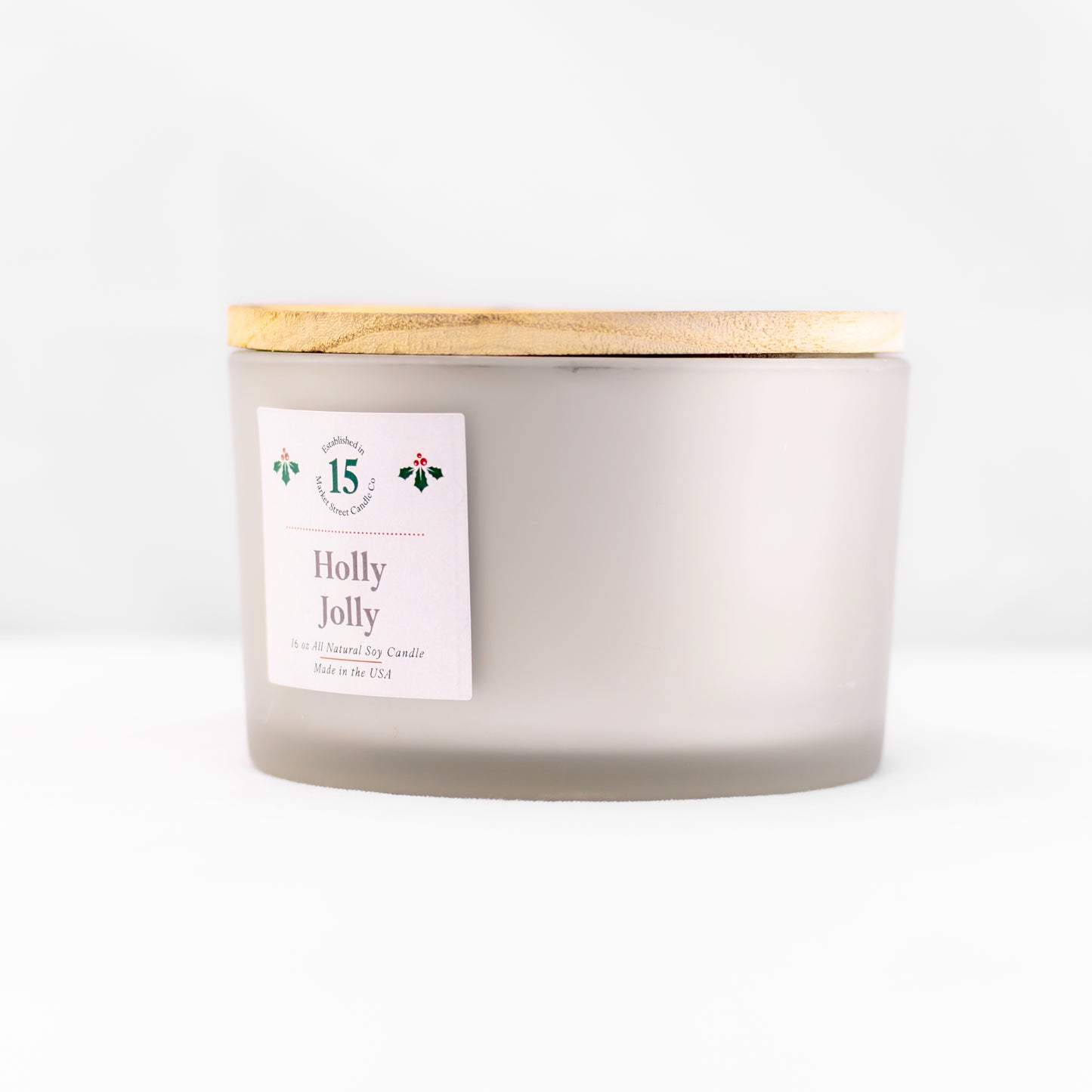 Holly Jolly Three Wick