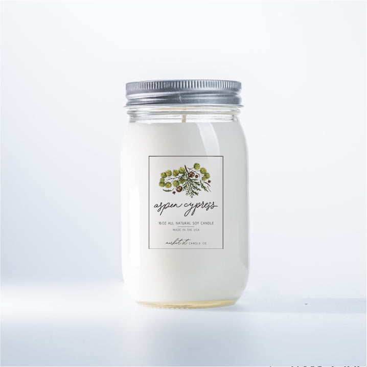 NEW - Aspen Cypress 16oz Candle