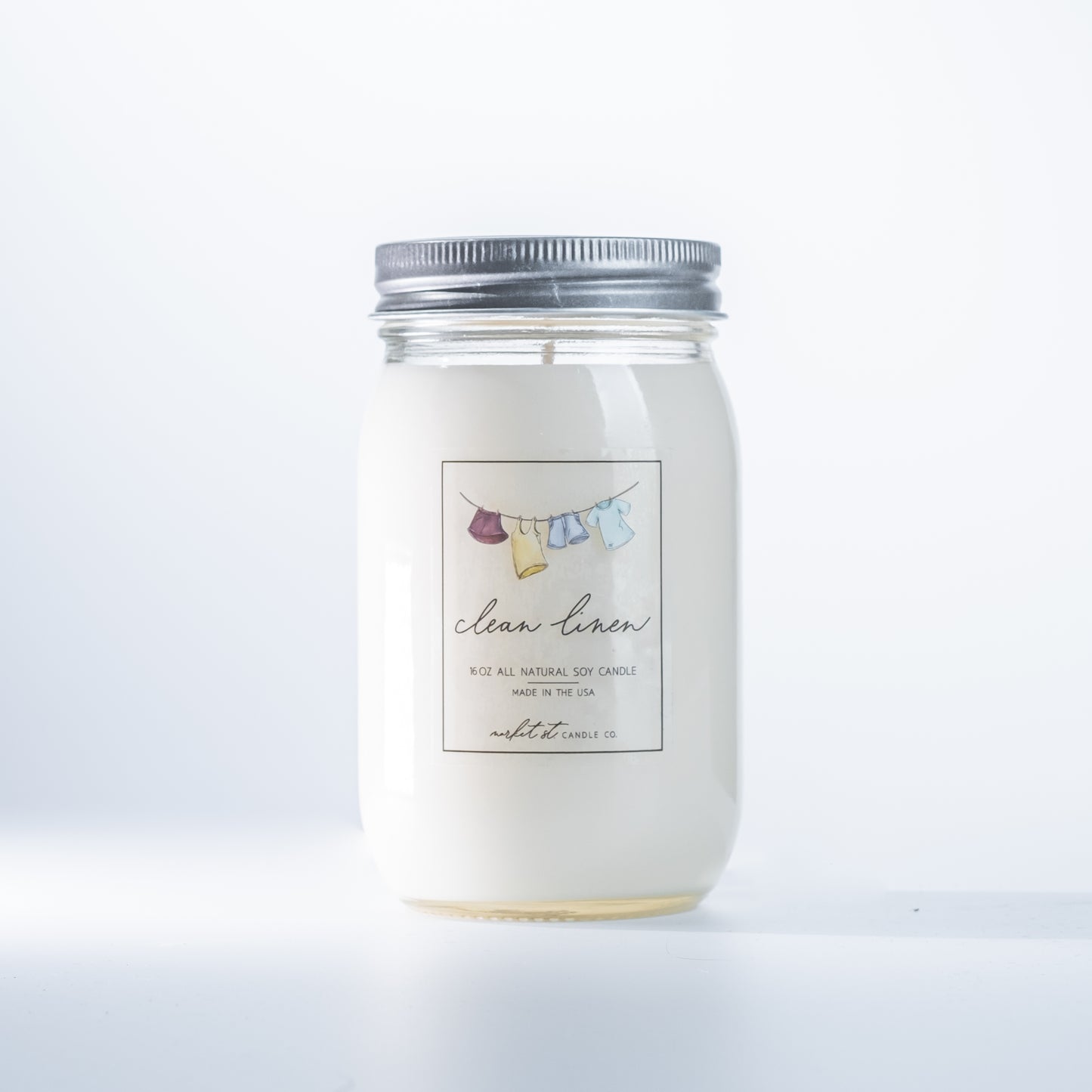 Clean Linen 16oz Candle