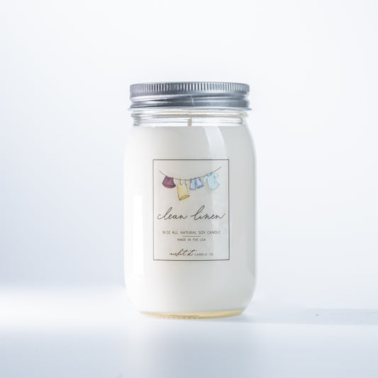 Clean Linen Classic Candle