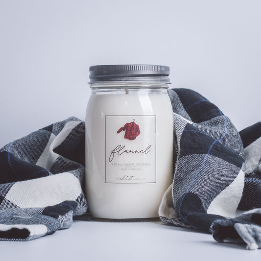 Flannel Classic Candle