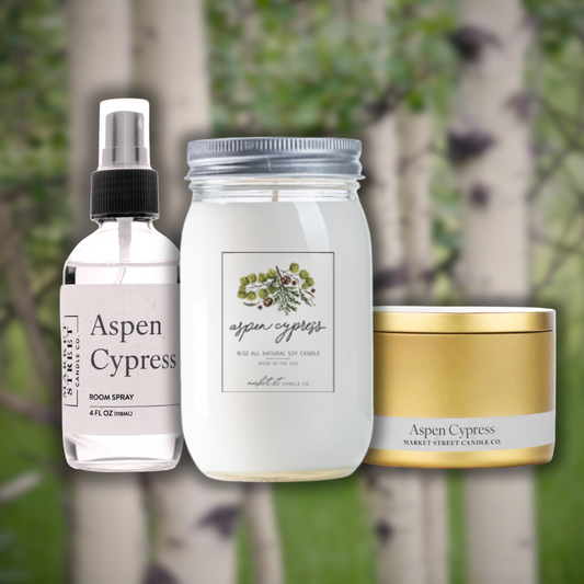 Aspen Cypress Scent Set