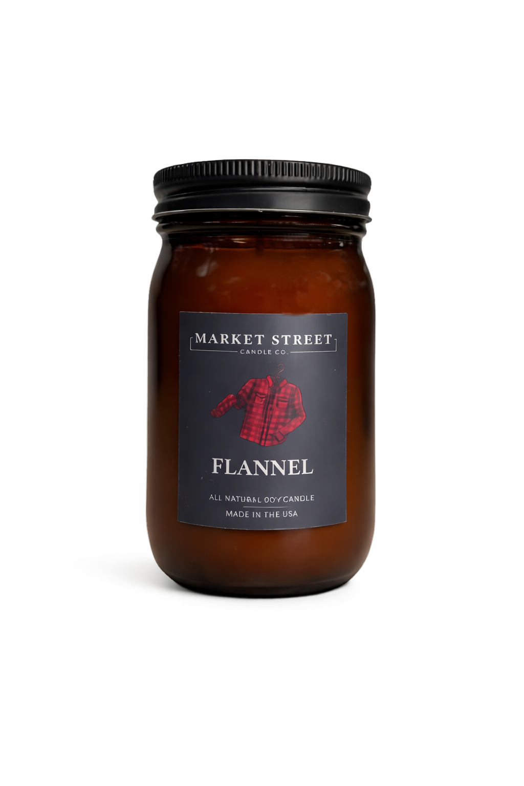 Flannel Amber Classic Candle
