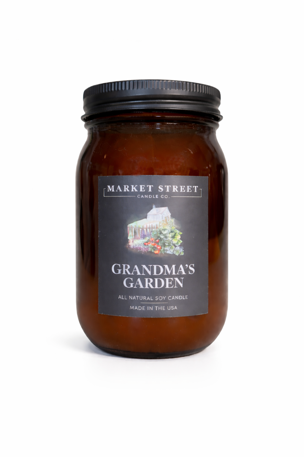 Grandma's Garden Amber Classic Candle