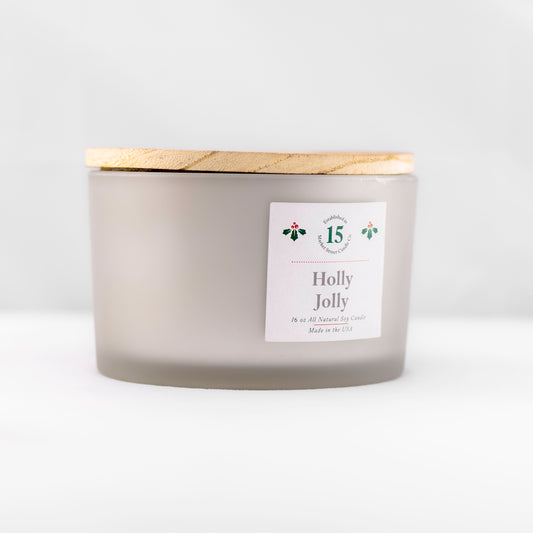 Holly Jolly Three Wick