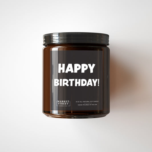 Happy Birthday! 8oz. Candle