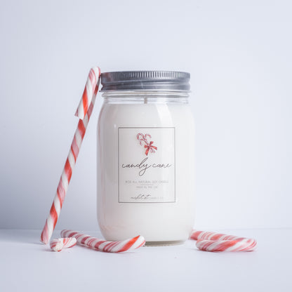 Candy Cane 16oz Candle